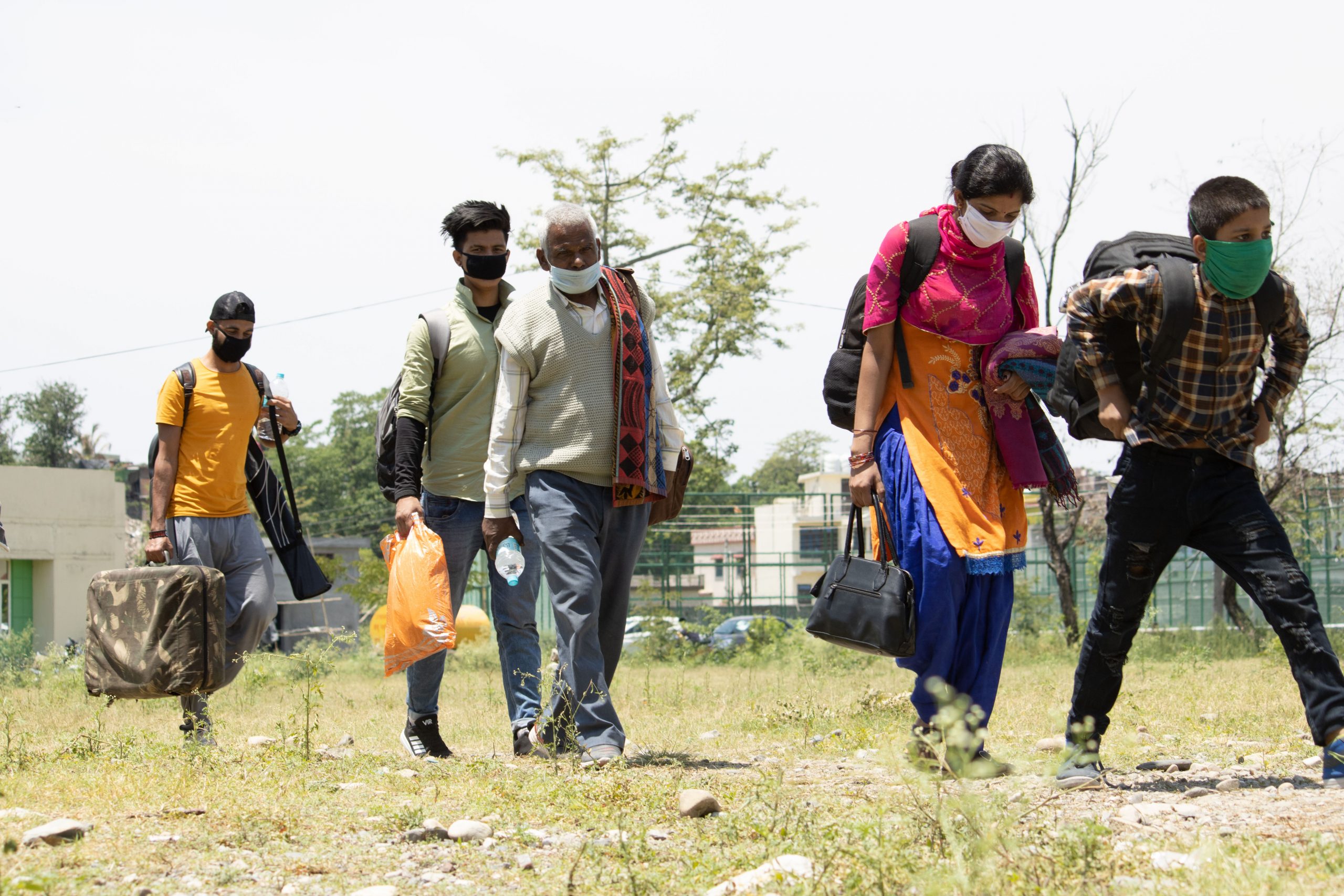Migrant people in Dehradu-Uttarakhand/India