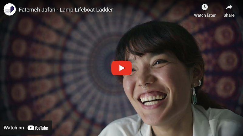 Fatemeh Jafari & the Lamp Lifeboat Ladder Program